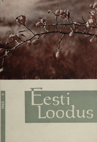 Eesti Loodus ; 6 1965-11/12