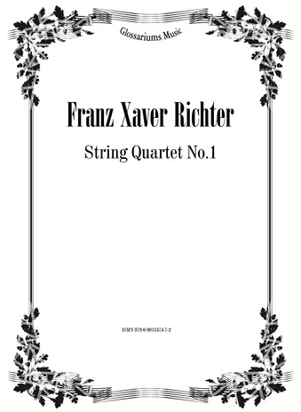 Franz Xaver Richter - String quartet No. 1