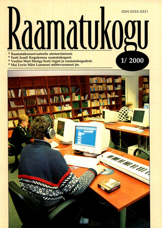 Raamatukogu ; 1 2000