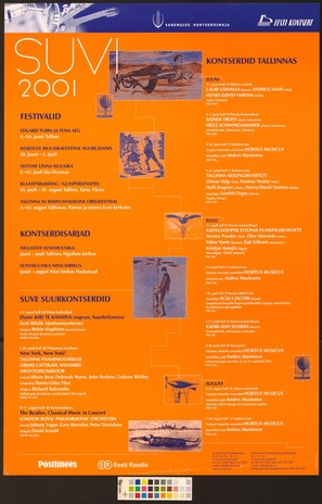 Suvi 2001 : kontserdid Tallinnas 