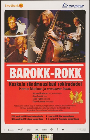 Barokk-rokk : Hortus Musicus ja crossover band