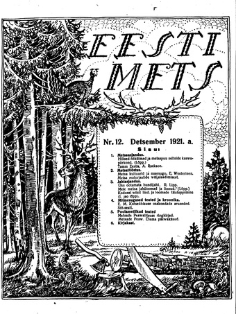 Eesti Mets ; 12 1921