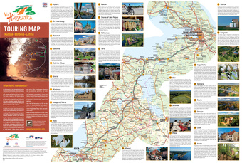 Via Hanseatica Plus touring map : Russia–Estonia–Latvia 