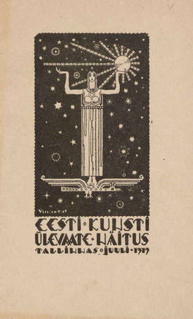 Eesti kunsti ülevaatenäitus : Tallinnas, juuli 1919 