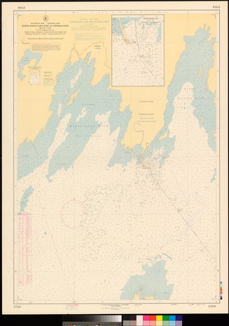 Балтийское море. Рижский залив : бухты Курессааре-лахт и Сепамаа-лахт = Baltic sea. Gulf of Riga : Kuressaare laht and Sepamaa laht