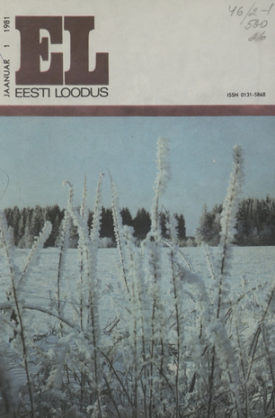 Eesti Loodus ; 1 1981-01