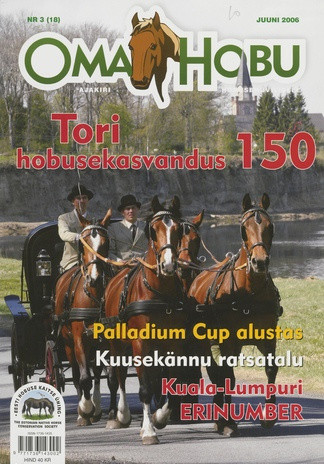 Oma Hobu : ajakiri hobusehuvilisele ; 3 (18) 2006-06