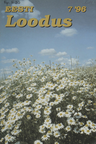 Eesti Loodus ; 7 1996-07