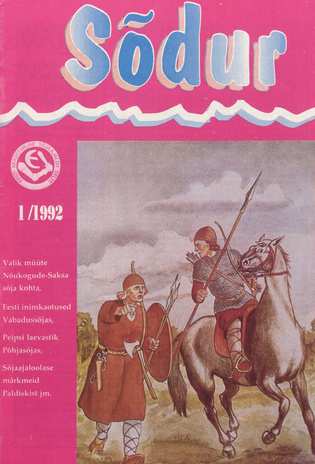 Sõdur : Eesti sõjandusajakiri ; 1 1992