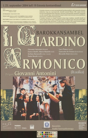 Barokkansambel Giardino Armonico 