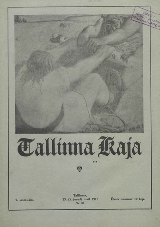 Tallinna Kaja : piltidega nädalakiri ; 20 1915-05-23