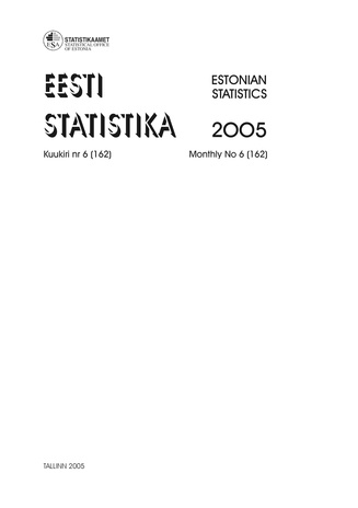 Eesti Statistika ; 6