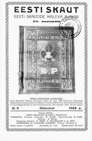 Eesti Skaut ; 8 1933-10