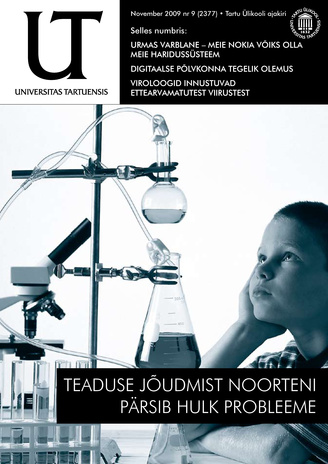 Universitas Tartuensis : UT : Tartu Ülikooli ajakiri ; 9 2009-11
