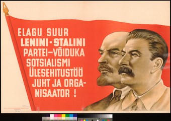 Elagu suur Lenini-Stalini partei...
