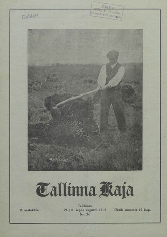 Tallinna Kaja : piltidega nädalakiri ; 34 1915-08-29