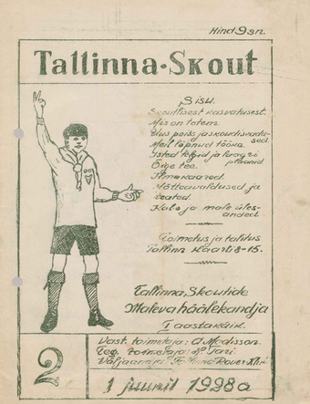 Tallinna-Skout : Tallinna Sk. Maleva häälekandja ; 2 1928-06-01