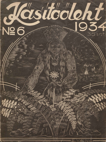 Käsitööleht : naiste käsitöö ja kodukaunistamise ajakiri ; 6 1934-06