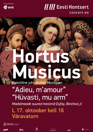 Hortus Musicus : adieu, m'amour 