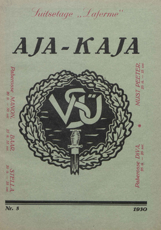 Aja-Kaja ; 5 1930-04