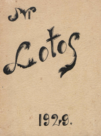 Lotos : Pärnu 2. Gümn., Progümn. ja Reaalkooli ajakiri ; 1929