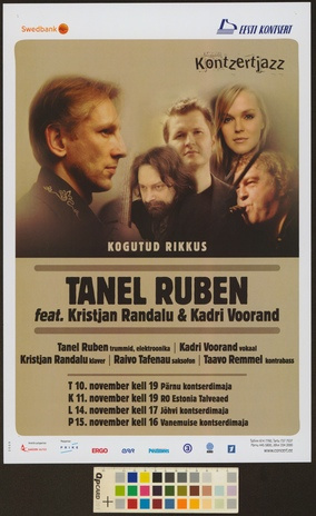 Tanel Ruben feat. Kristjan Randalu & Kadri Voorand 