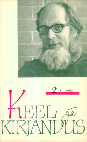 Keel ja Kirjandus ; 2 1980-02