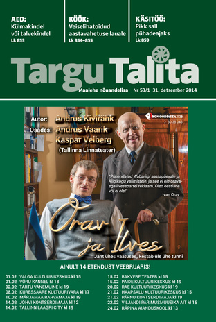 Targu Talita ; 53/1 2014-12-31