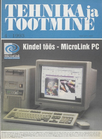 Tehnika ja Tootmine ; 4 1993-04