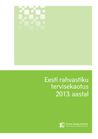 Eesti rahvastiku tervisekaotus 2013. aastal