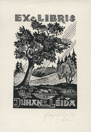 Ex libris Juhan ja Leida 