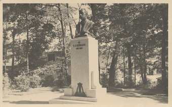 K. A. Hermanni mälestussammas Põltsamaal