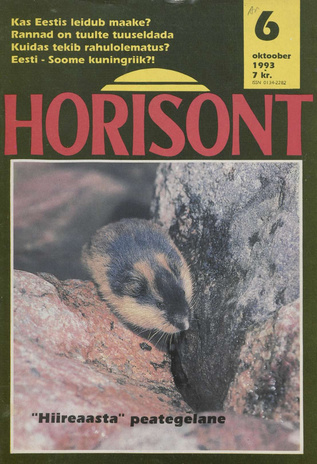 Horisont ; 6 1993-10
