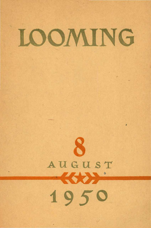 Looming ; 8 1950-08