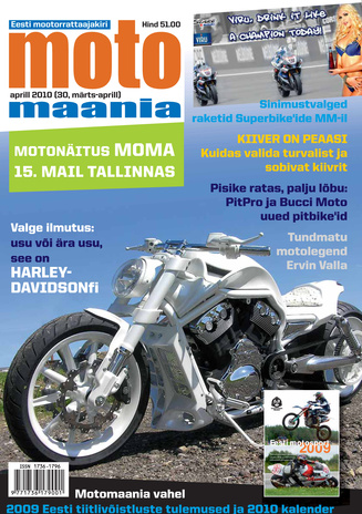 Motomaania : Eesti mootorrattaajakiri ; 30 2010-03/04