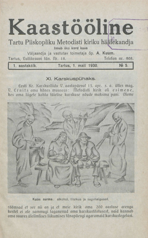 Kaastööline : Tartu Ühisabi Informatsioonileht ; 5 1930-05-01