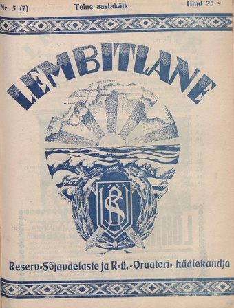 Lembitlane ; 5 (7) 1931-05