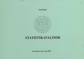 Statistikavalimik ; 2003-05-08