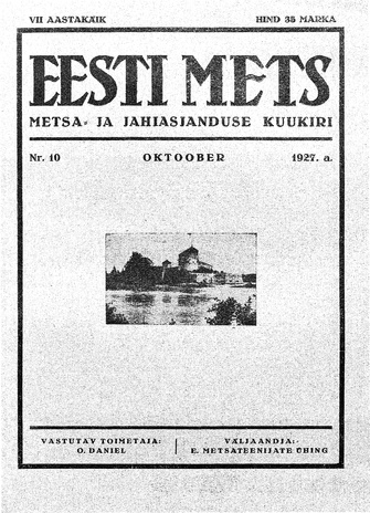 Eesti Mets ; 10 1927