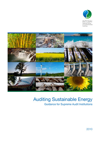 Auditing sustainable energy : guidance for supreme audit institutions