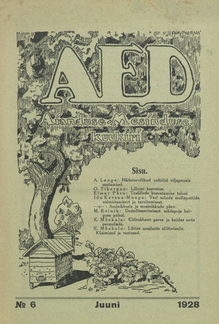 Aed : aianduse ajakiri ; 6 1928-06