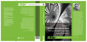 Between self and societies : creating psychology in a new key 