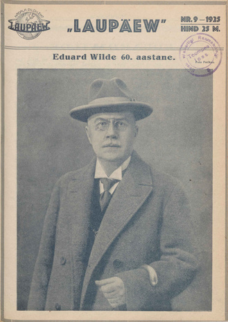 Laupäev : nädala pildileht ; 9 1925