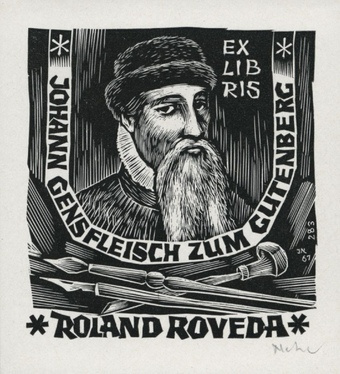 Ex libris Roland Roveda 