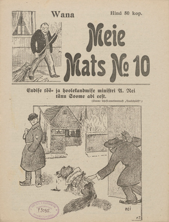 Vana Meie Mats : nalja- ja pilkekunsti nädalkiri ; 10 1919