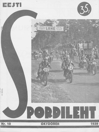 Eesti Spordileht ; 10 1939-10-13