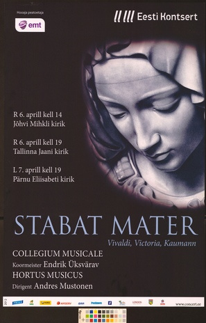 Stabat mater : Collegium Musicale, Hortus Musicus 