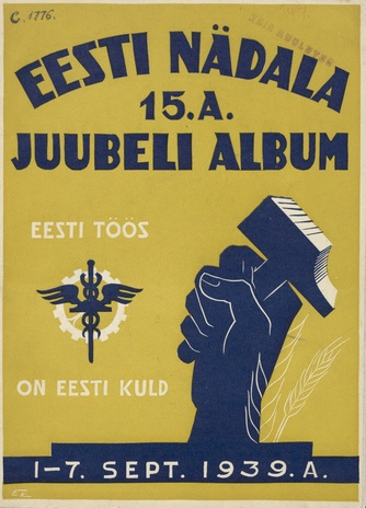 Eesti Nädala 15 a. juubeli album : [1. - 7. sept. 1939. a.