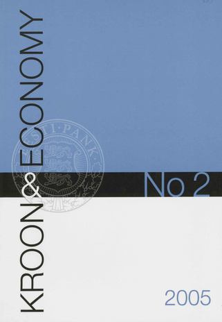Kroon & Economy : Eesti Pank quarterly ; 2 2005