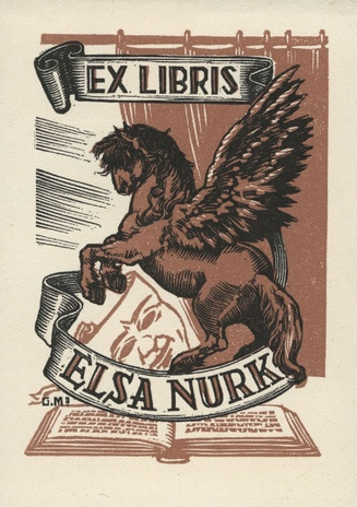 Ex libris Elsa Nurk 